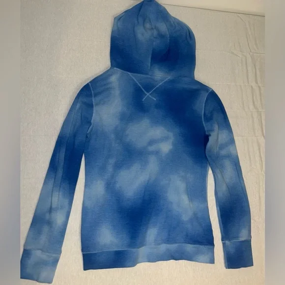 Ralph Lauren Blue Tie-Dye Hoodie - Picture 2 of 3
